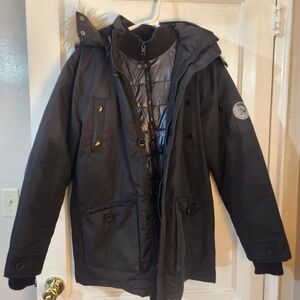 Diesel Men's Black Insulated Jacket Extremely Warm
